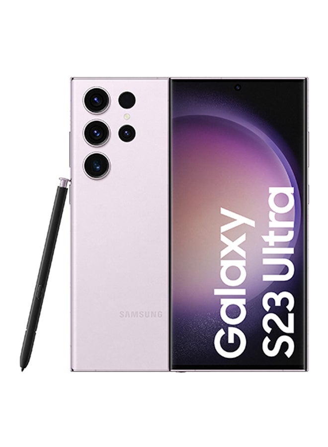 Samsung Galaxy S23 Ultra 5G Dual SIM Lavender 12GB RAM 512GB - International Version  - Image 1