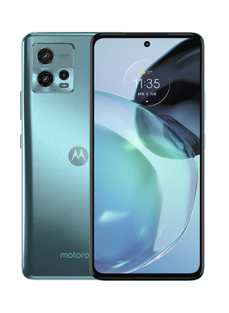 Motorola - G72 Dual Sim Polar blue  8GB RAM 128GB ROM 4G LTE - Middle East Version - Image 1