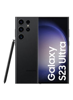 Samsung Galaxy S23 Ultra 5G Dual SIM Phantom Black 12GB RAM 512GB - International Version  - Image 1