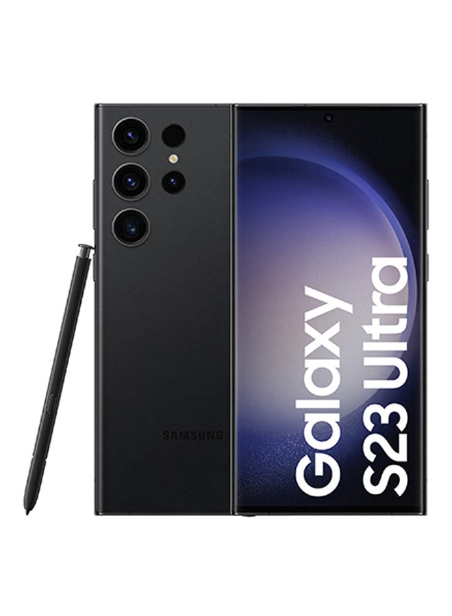 Samsung Galaxy S23 Ultra 5G Dual SIM Phantom Black 12GB RAM 512GB - International Version  - Image 1