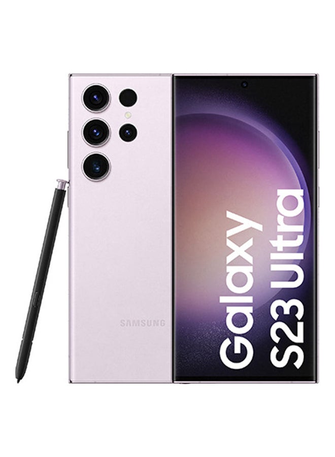 Samsung Galaxy S23 Ultra 5G Dual SIM Lavender 8GB RAM 256GB - International Version  - Image 1