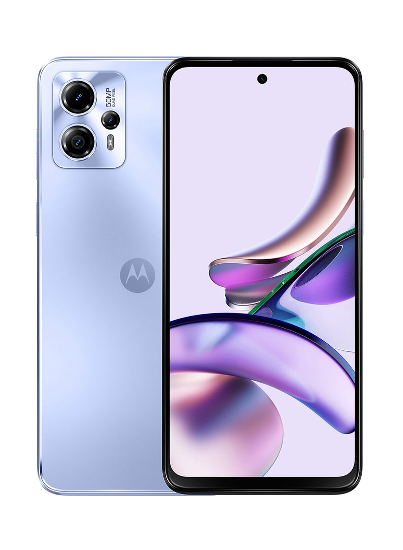 Motorola Moto G13 Dual Sim Blue Lavender 4GB RAM 128GB 4G - Middle East Version - Image 1