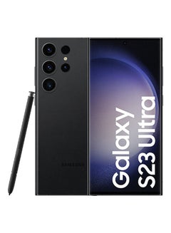 Samsung Galaxy S23 Ultra 5G Single SIM + eSIM Phantom Black 12GB RAM 512GB - International Version  - Image 1