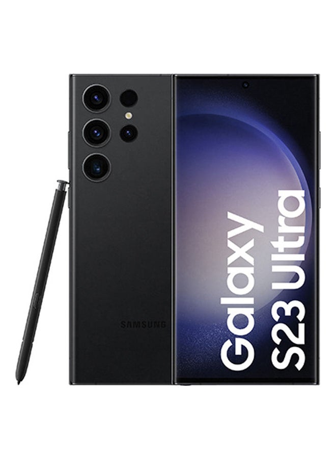 Samsung Galaxy S23 Ultra 5G Single SIM + eSIM Phantom Black 12GB RAM 512GB - International Version  - Image 1