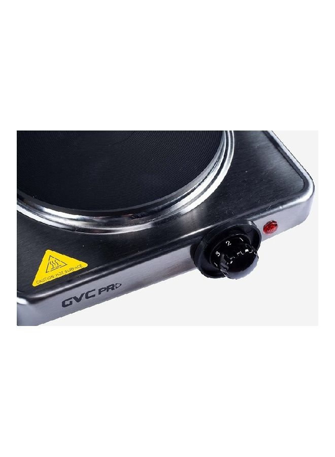 gvc pro Electric Single Hot Plate 1500 W GVCHP-100S Silver  - Image 2