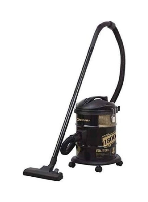 Vacuum Cleaner 21 L 1800 W GVCV-1800 Black/Gold