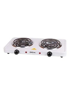 جي في سي برو 2-Burner Spiral Electric Heater 1000.0 W GVCHP-20 White  - Image 1