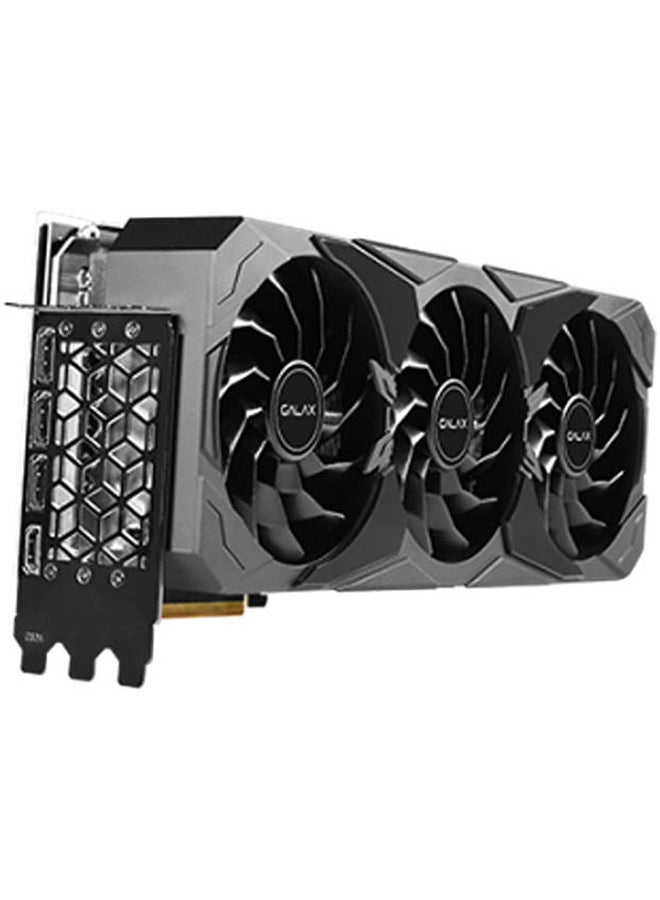 ASUS - Galax GeForce RTX 4090 SG 1 Click OC Graphic Card, 24GB GDDR6X 384-bit Memory, 16384 Cuda Cores, 2580 Mhz Boost Clock, Nvidia G-Sync, 21Gbps, PCI-E 4.0, 1008 GB/sec Bandwidth, DP/HDMI Black - Image 1