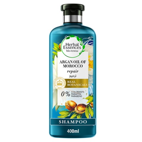 Bio Renew Natural Shampoo With Golden Moringa Oil For Hair Smoothness 400ml