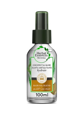 Coconut And Aloe Hydrate Hair Oil Blend 100ml - v1687512955/N40398332A_1