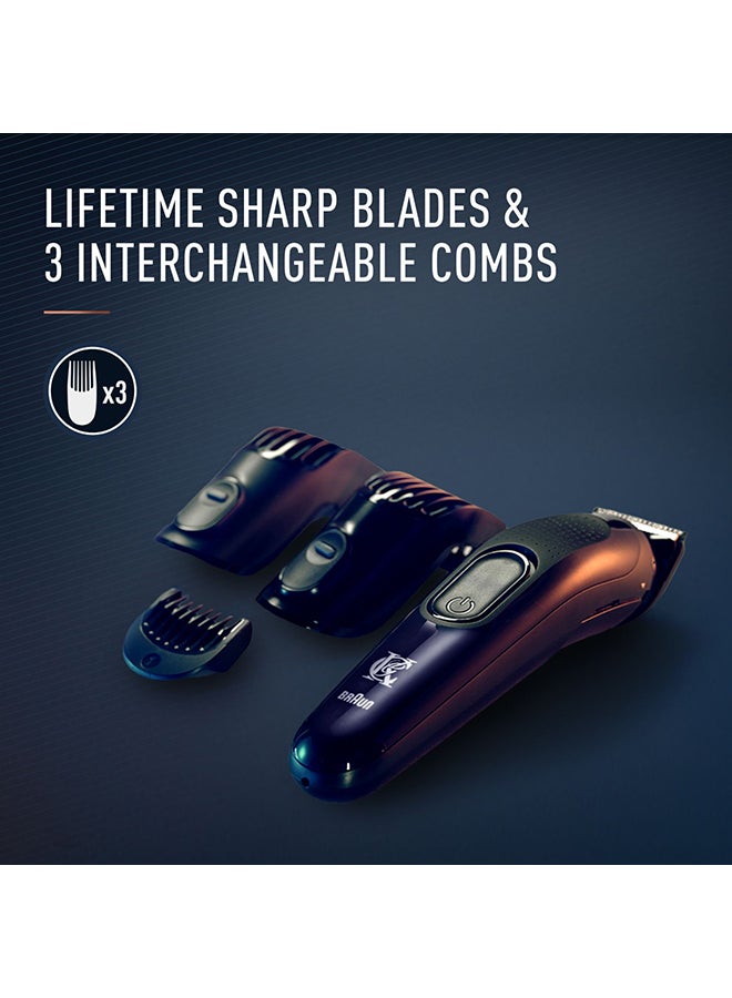 Gillette - King C Beard Trimmer Kit With Lifetime Sharp Blades And 3 Interchangeable Combs - Image 1