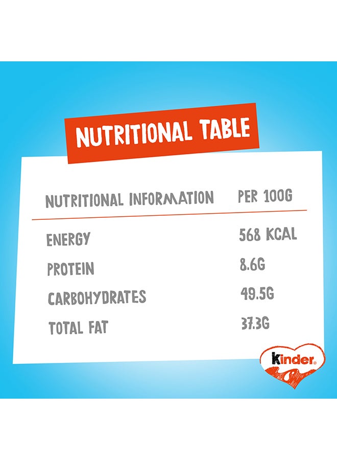 Kinder Chocolate With Cereals Milk Chocolate Bar With Milky Filling And Cereals 211.5grams - Image 3