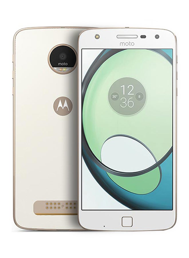 Motorola - Moto Z Play Dual SIM White Gold 32GB 4G LTE - Image 1