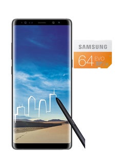 Galaxy Note8 Dual SIM Midnight Black 64GB 4G LTE+ 64GB Memory Card
