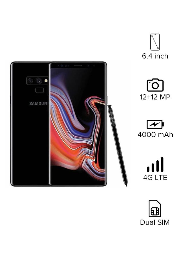Samsung - Galaxy Note9 Dual SIM Midnight Black 128GB 6GB RAM 4G LTE - Image 1