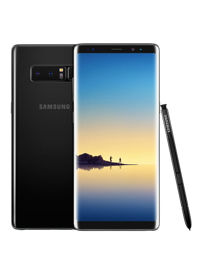 Samsung Galaxy Note8 Duos Dual SIM Midnight Black 64GB 4G LTE Egypt |  Cairo