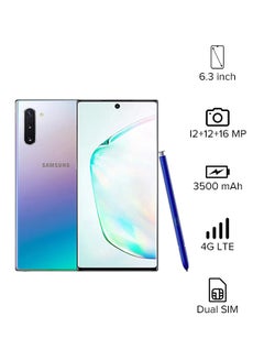 Galaxy Note10 Dual SIM Aura Glow 256GB 8GB RAM 4G LTE