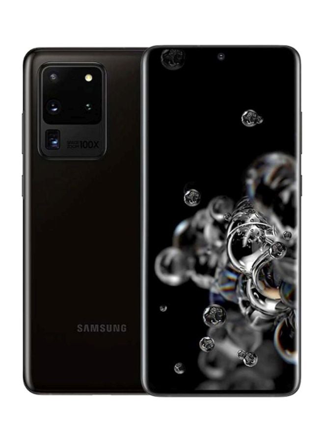 Samsung - Galaxy S20 Ultra Dual SIM Cosmic Black 12GB RAM 256GB 5G - International Version - Image 1