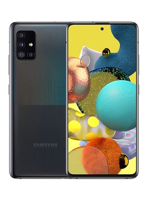 Galaxy A51 Single SIM Prism Cube Black 8GB RAM 128GB 5G LTE