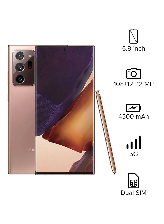 Galaxy Note20 Ultra Dual SIM Mystic Bronze 12GB RAM 256GB 5G - v1687521055/N39593520A_1