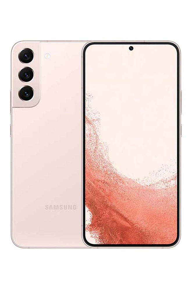 سامسونج هاتف Galaxy S22 Plus ثنائي الشريحة باللون الذهبي الوردي وذاكرة الوصول العشوائي (RAM) سعة 8 جيجابايت وذاكرة داخلية 256 جيجابايت يدعم تقنية 5G - إصدار الشرق الأوسط - Image 1
