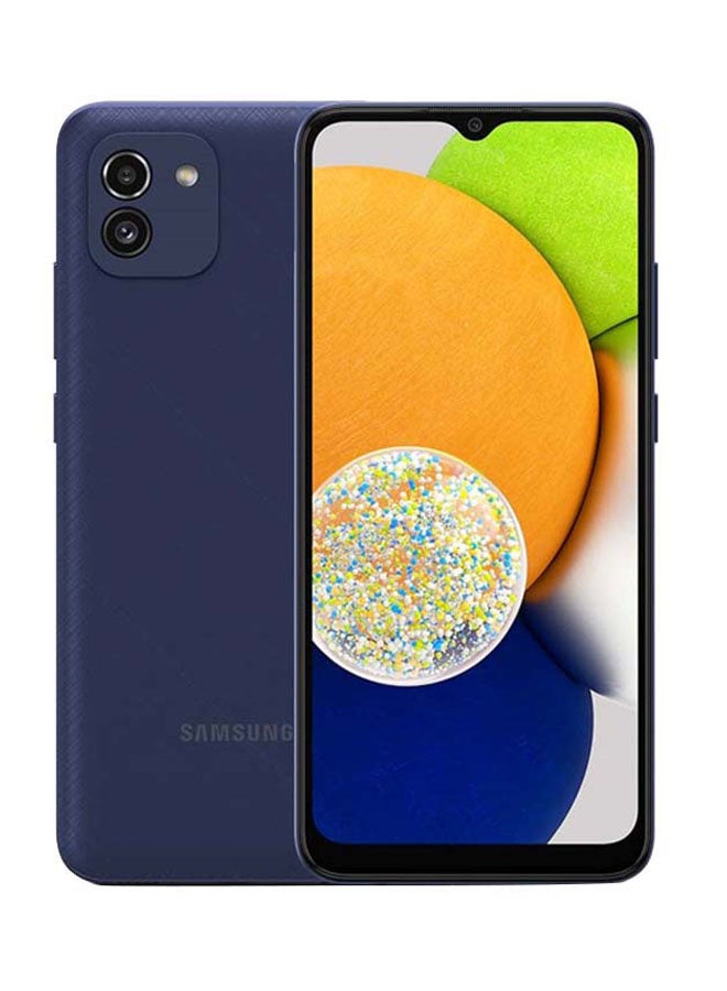 Samsung Galaxy A03 Dual SIM Blue 3GB RAM 32 GB LTE - Middle East Version - Image 1