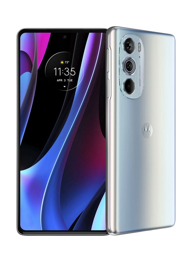 Motorola - Moto Edge Plus Stardust White 8GB 512GB 5G LTE - Image 1