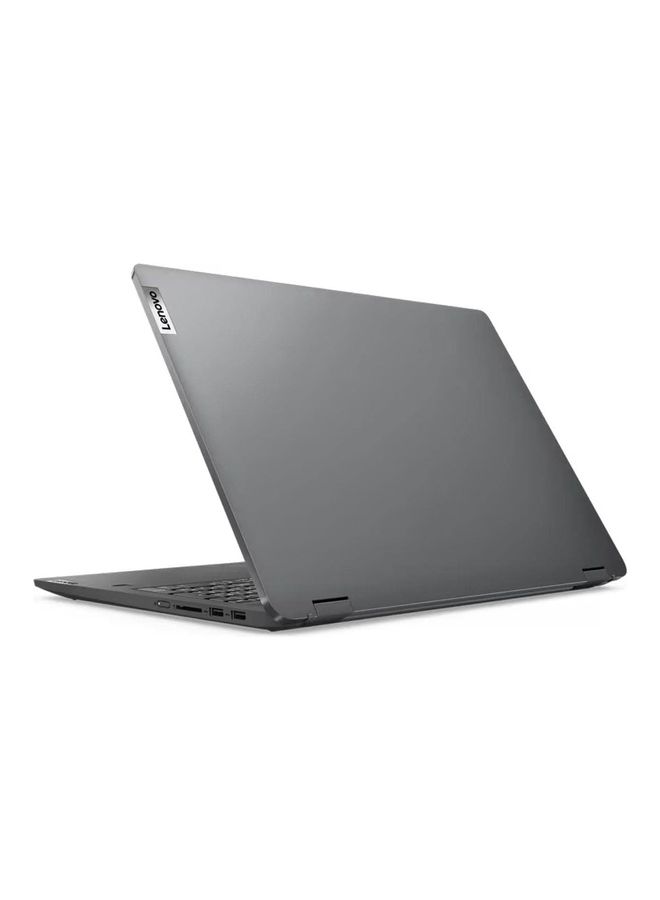 لينوفو - Ideapad Flex 5 Convertible-2-In-1 Laptop With 16-Inch WQXGA Display, Core i7-1255U Processer/16GB RAM/512GB SSD/Intel Iris Xe Graphics/Windows 11 English Storm Grey - Image 1