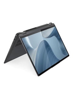 Ideapad Flex 5 Convertible-2-In-1 Laptop With 16-Inch WQXGA Display, Core i7-1255U Processer/16GB RAM/512GB SSD/Intel Iris Xe Graphics/Windows 11 English Storm Grey