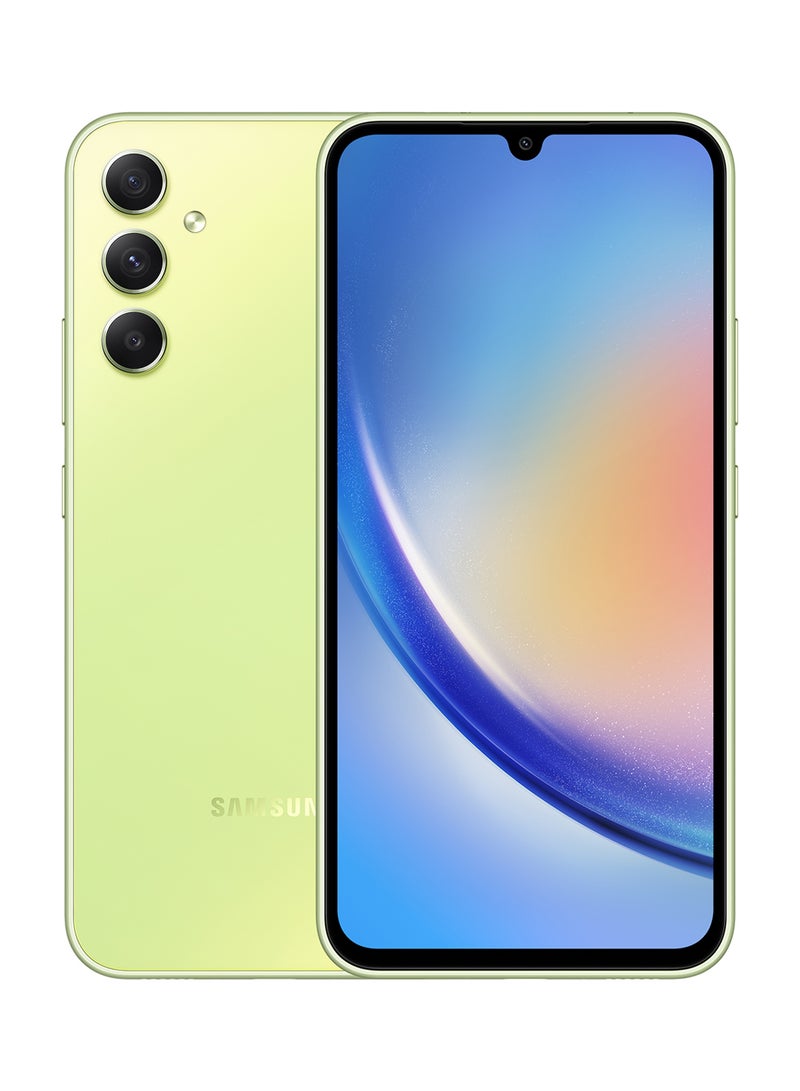 Samsung - Galaxy A34 Dual Sim Awesome Lime 8GB RAM 256GB 5G - International Version - Image 1
