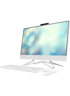 HP AIO 24-CD1025nh Desktop With 23.8-Inch Display, Core i5-1235U Processor/8GB RAM/1TB SSD/Intel Iris XE Graphics/Windows 11 English Snow White  - Image 3