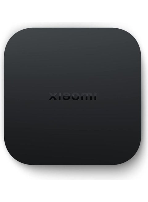 Xiaomi Mi Box S (الجيل الثاني) مع مشغل وسائط متدفق بدقة 4K Ultra HD | اتصال ثنائي النطاق | تلفزيون Google ومساعد Google وجهاز التحكم عن بعد المدعوم باللون الأسود