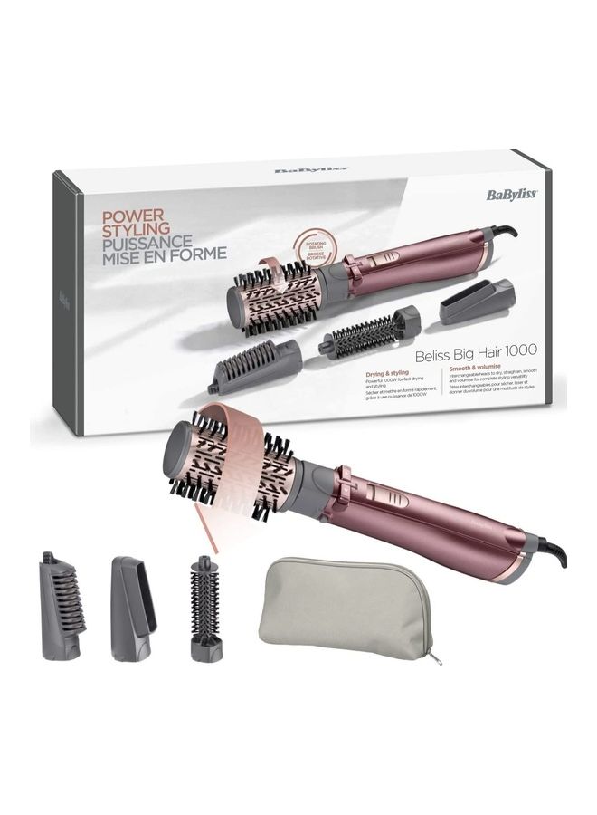 بيبي ليس مصفف شعر بالهواء الساخن دوار بـ 1000 درجة طراز الصالون AS960E - Image 1