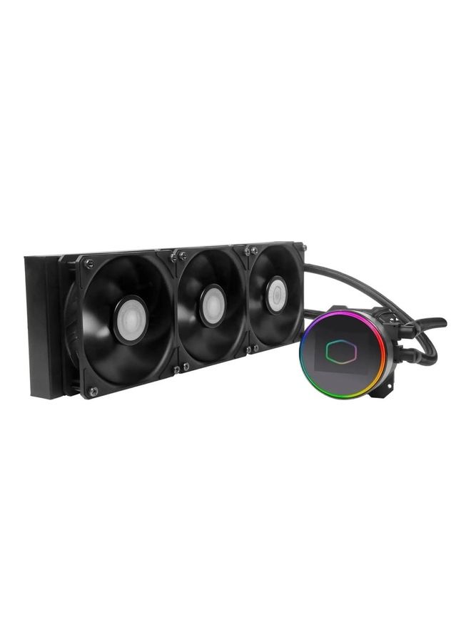 COOLER MASTER - Master Liquid ML360 Vivid 360Mm A-RGB AIO CPU Cooler Black - Image 1