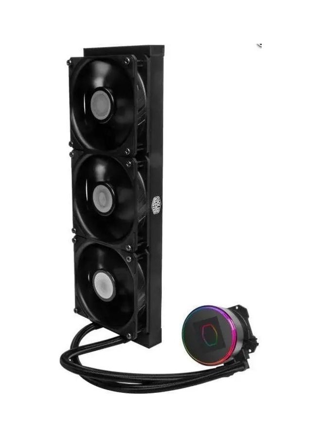 COOLER MASTER - Master Liquid ML360 Vivid 360Mm A-RGB AIO CPU Cooler Black - Image 1