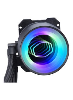 COOLER MASTER ML360 Mirror ARGB CPU Liquid Cooler - 3rd Gen. Pump AIO Water Cooling System, 3 x 120Mm SickleFlow V2 Fans, Enhanced 360Mm Radiator - AMD & Intel Socket Compatible Black  - Image 4