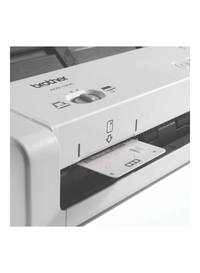 brother Compact Mobile Document Scanner Portable And Lightweight With Fast Scan Speed White - Image 4