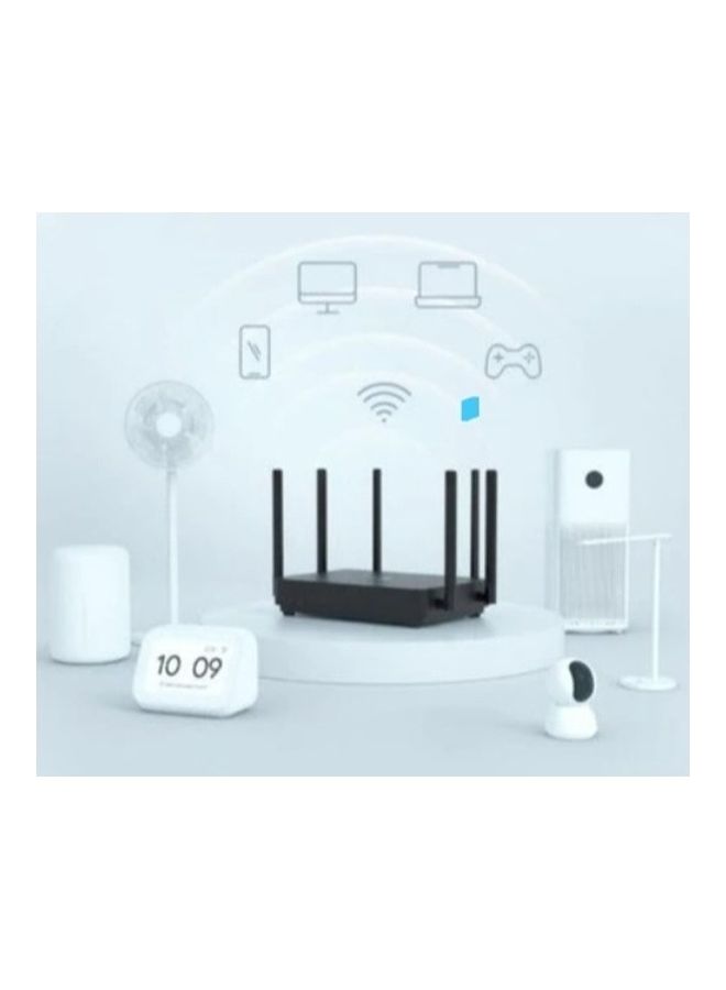 Xiaomi AX3200 High-Speed Performance Wi-Fi 6 802.11ax Wireless Frequency Dual-band Wi-Fi Offers Both 2.4GHz and 5GHz Swift Wireless Speed Up to 2976Mbps Reliable Connection For Up to 254 Devices Black  - Image 3