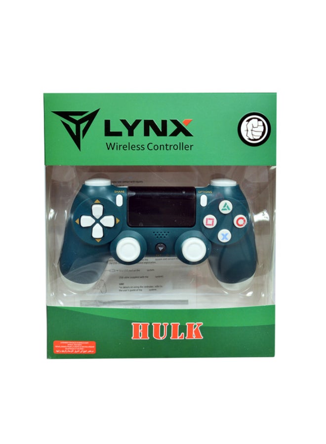 lynx Wireless Controller For PlayStation 4 - Green/White  - Image 2
