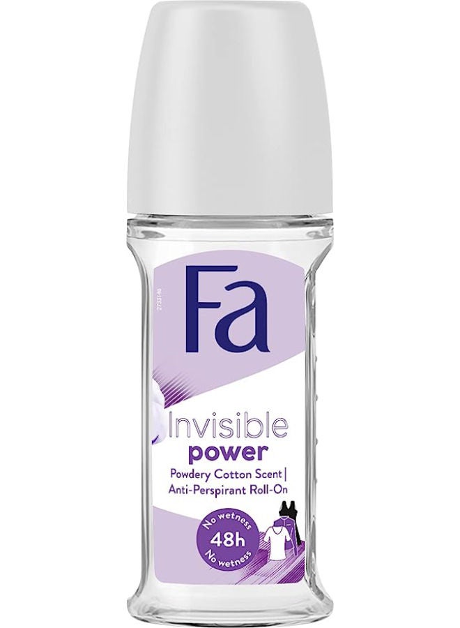 Fa - Invisible Deodorant Multicolour 50 ml - Image 1