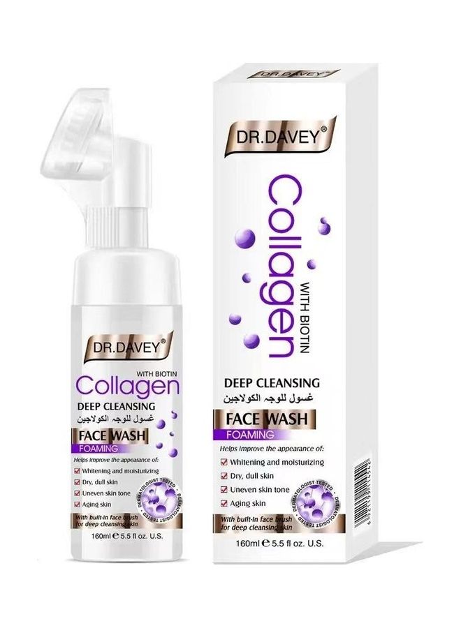 DR. DAVEY Face Wash With Biotin Collagen 160ml 