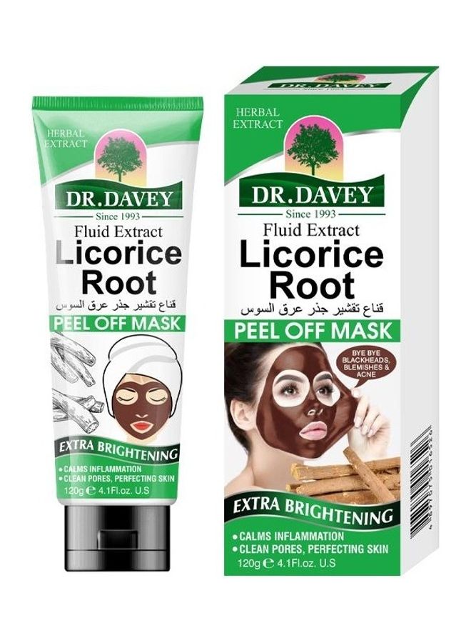 DR. DAVEY Fluid Extract Licorice Root Peel Off Mask 120grams