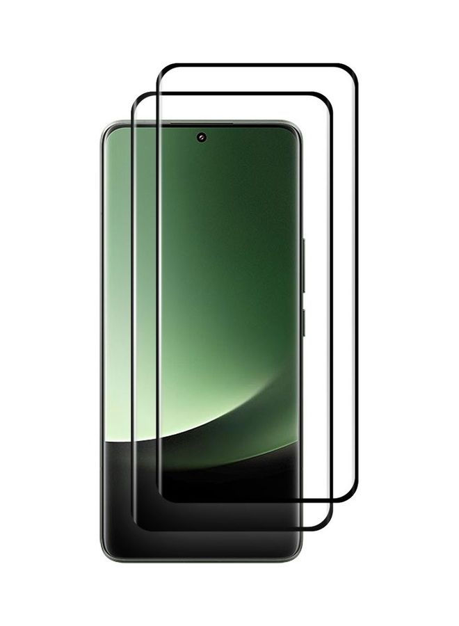 مارجون مجموعة من قطعتين من واقي الشاشة الزجاجي المقوى لهاتف Xiaomi 13 Ultra مع لاصقة خلفية كاملة - Image 2