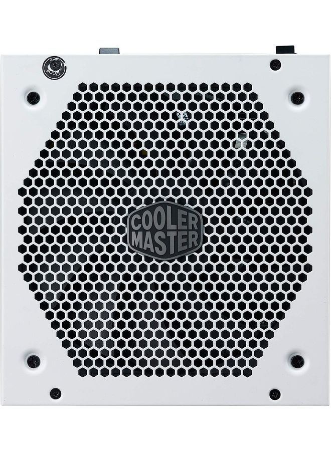 كولر ماستر V650 Gold Edition V2 وحدات كاملة، 650 وات، 80+ ذهبي، تشغيل شبه بدون مروحة، كابلات 16Awg Pcie عالية الكفاءة  - Image 3