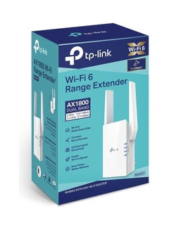 TP-LINK AX1800 WiFi Range Extender White  - Image 2