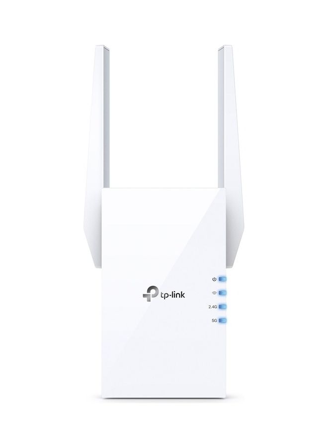 TP-LINK - AX1800 WiFi Range Extender White - Image 1
