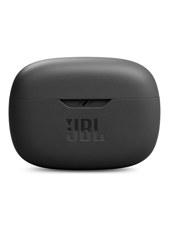 JBL - Wave Beam True Wireless Earbuds, Deep Bass, High-Quality Audio, Comfort Fit, 32H Battery, Smart Ambient, TalkThru, Hands-Free + VoiceAware, Water And Dust Resistant Black - Image 1