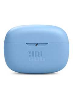 JBL Wave Beam True Wireless Earbuds, Deep Bass, High-Quality Audio, Comfort Fit, 32H Battery, Smart Ambient, TalkThru, Hands-Free + VoiceAware, Water And Dust Resistant Blue  - Image 4