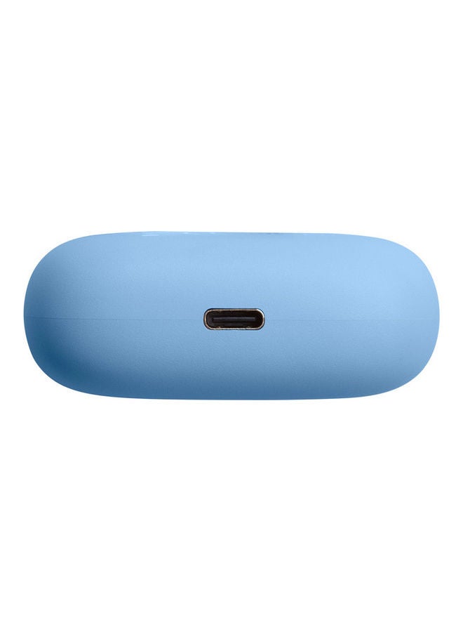 JBL - Wave Beam True Wireless Earbuds, Deep Bass, High-Quality Audio, Comfort Fit, 32H Battery, Smart Ambient, TalkThru, Hands-Free + VoiceAware, Water And Dust Resistant Blue - Image 1