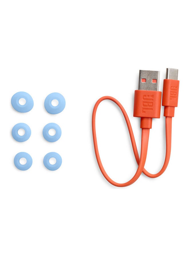 JBL - Wave Beam True Wireless Earbuds, Deep Bass, High-Quality Audio, Comfort Fit, 32H Battery, Smart Ambient, TalkThru, Hands-Free + VoiceAware, Water And Dust Resistant Blue - Image 1